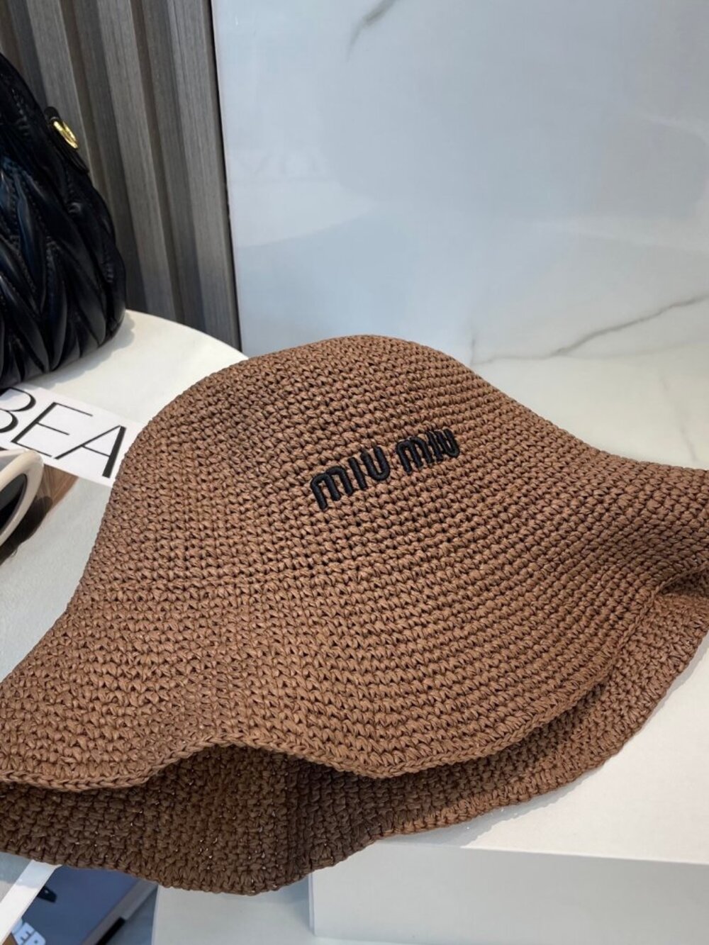Miu Miu Straw Hat View 3